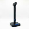 Soporte para Audífonos Personalizado – Negro Mate con Relieve 3D