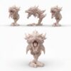 Cabeza Decorativa Rathalos – Escultura 3D de Exhibición