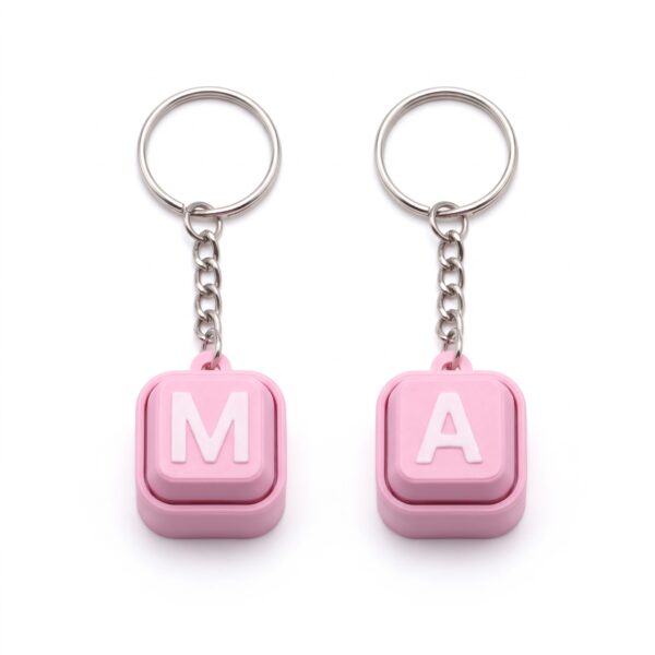 Prompt_editing_for_product_image_2K_20260925124600 Llavero Tecla de Teclado Mecánico – Fidget Clicker Personalizado