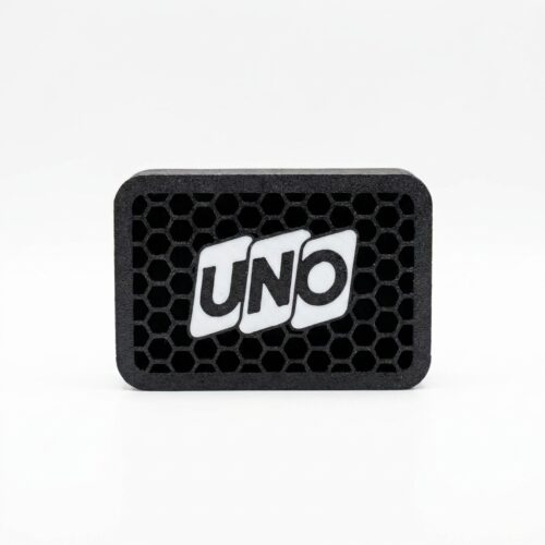 Estuche Organizador para Cartas de UNO – Diseño Hexagonal 3D