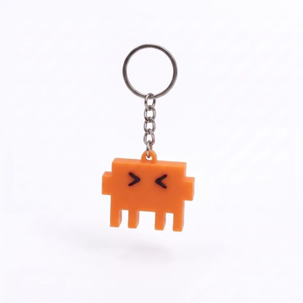 Llavero Retro Pixel Alien – Space Invaders 8-Bits